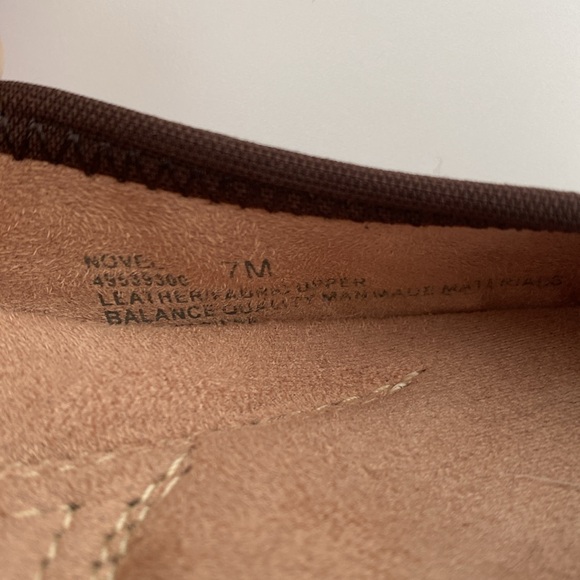 Naturalizer Novel Leather Slip-on Low Wedge Loafers Women's Size 7M N5 Comfort - Picture 15 of 16